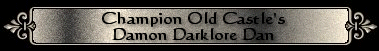Ch. Old Castle's Damon Darklore Dan