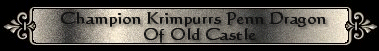 Champion Krimpurrs Penn Dragon